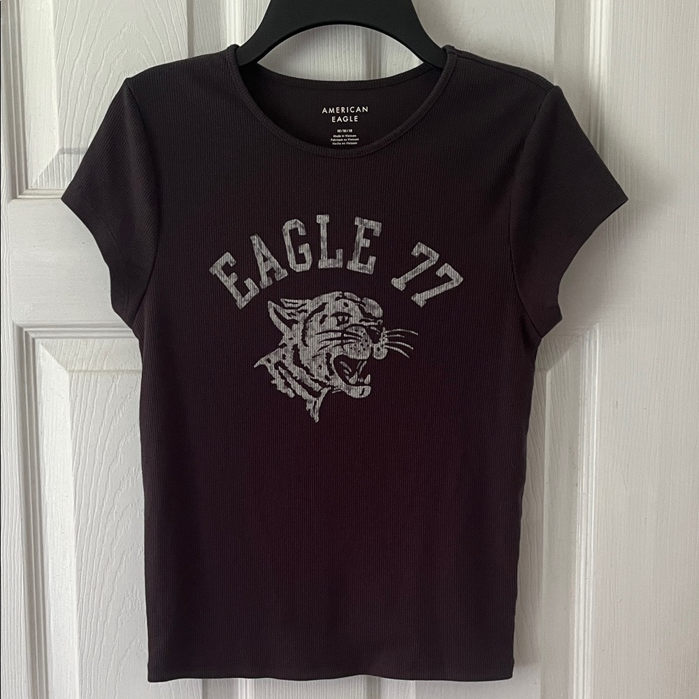 American Eagle Ribbed Tee